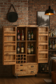 Industrial Bar Cabinet with Liquor Display.png