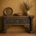 Antique Console with Carved Details.png