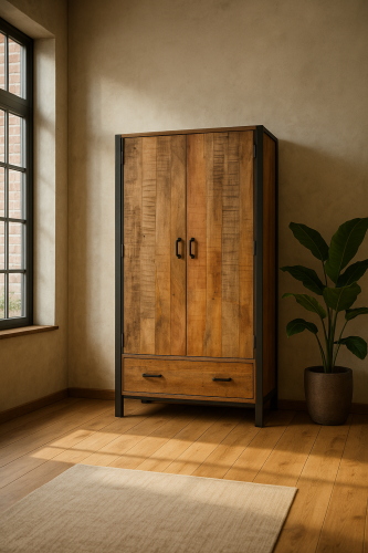 Rustic Wardrobe in Industrial Space.png