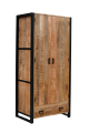 Rustic Wardrobe with Black Frame.png