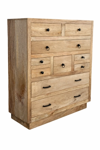 Wooden chest of drawers with black handles.png