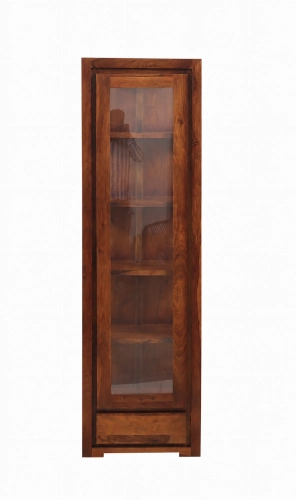 Rich Brown Glass Display Cabinet.png
