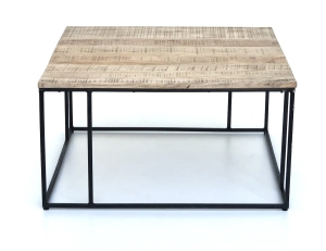 Stolik kawowy industrialny w loftowym stylu 