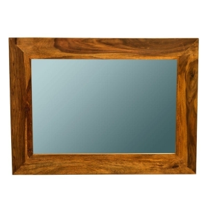 Meble Indyjskie lustro w  ramie z palisandru