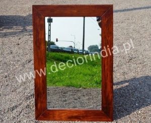 Lustro w ramie z palisandru 90