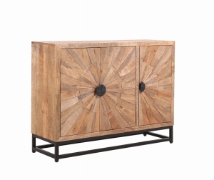 Ekskluzywna komoda Sun Rays z drewna mango – Loft